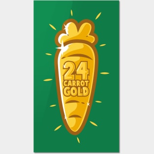 24 Carrot Gold Posters and Art
